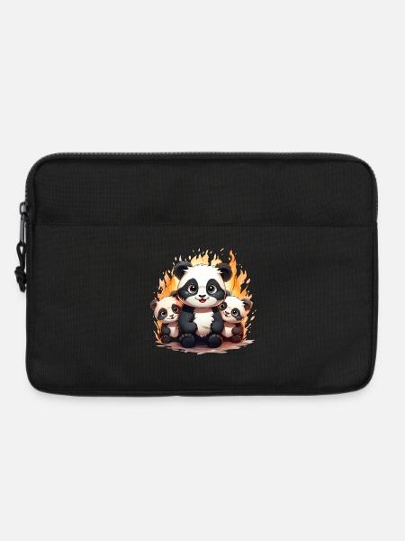 Baby panda squad - Laptop bag 13" - black