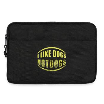 HOTDOGS - Laptop bag 13" - black - Front
