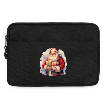 Watercolor with Gifts - Laptop bag 13" - black - Front
