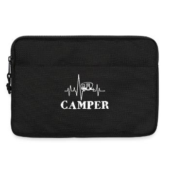 Camper Saying Camping Motorhome Holidays Holidays - Laptop bag 13" - black - Front