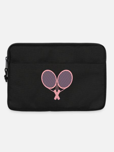 TENNISSCHLÄGER - TENNIS PAARE - Laptoptasche 13" - Schwarz