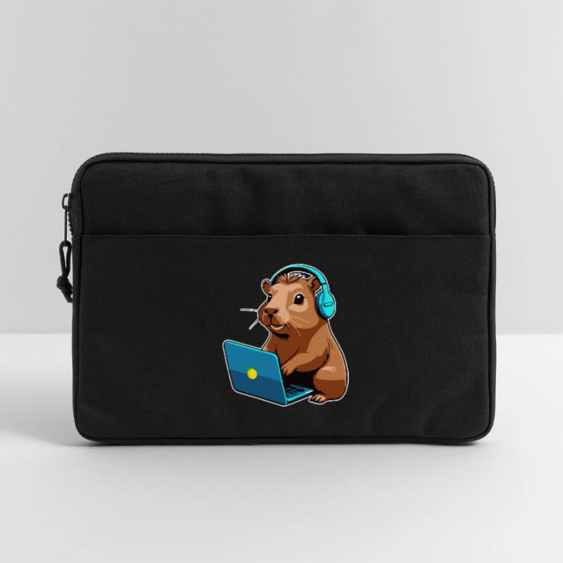 Capybara Programmeur Codeur Ordinateur Sacoche pour ordinateur portable 13 pouces