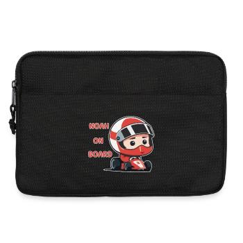 Noah on board - Laptoptasche 13" - Schwarz - Vorne