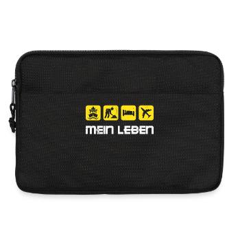 Worker Earn Money Job Work Statement - Laptop bag 13" - black - Front