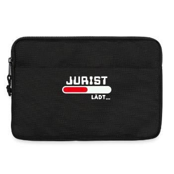 Karriere Jurist Statement Beruf Arbeiter Erfolg - Laptoptasche 13" - Schwarz - Vorne