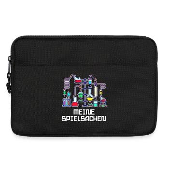 Job Wissenschafter Karriere Statement Vorgesetzter - Laptoptasche 13" - Schwarz - Vorne