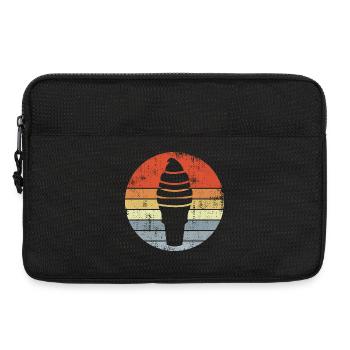 Croissant - Laptop bag 13" - black - Front