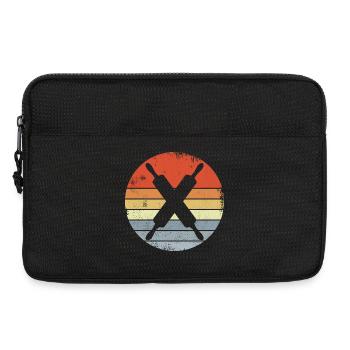 Rolling pin - Laptop bag 13" - black - Front