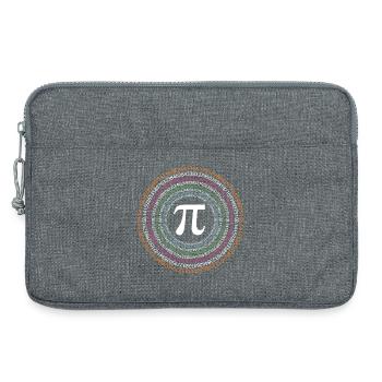Pi Day - Happy Pi Day - Laptop bag 13" - heather grey - Front
