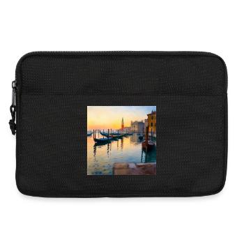 Venedig - Laptoptasche 13" - Schwarz - Vorne