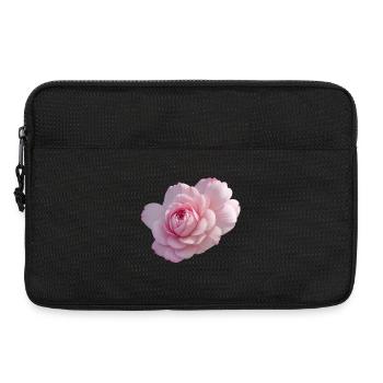 Rose Pink - Laptop bag 13" - black - Front