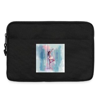 Guache Pole Pirouette - Laptop bag 13" - black - Front
