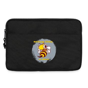 Sting like a bee - Laptop bag 13" - black - Front
