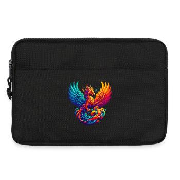 Hyper Flammes du phénix majestueux - Sacoche pour ordinateur portable 13 pouces - noir - Devant