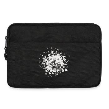 Alien Musiker mit Gitarre - Laptoptasche 13" - Schwarz - Vorne