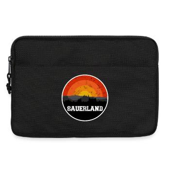 Sauerland Original Skyline - Sacoche pour ordinateur portable 13 pouces - noir - Devant