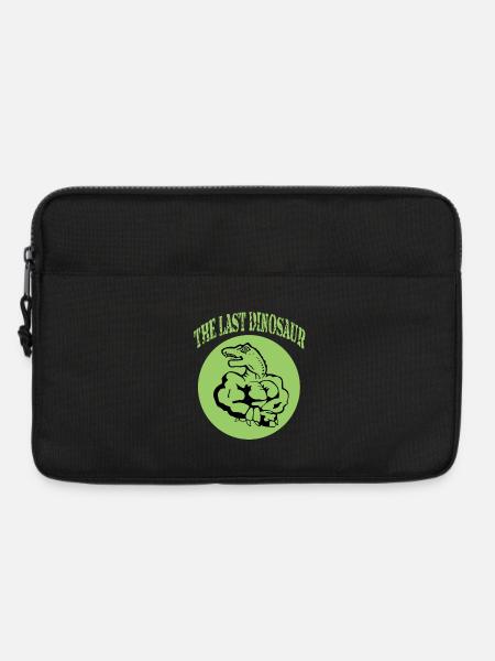 Der letzte Dinosaurier - Laptoptasche 13" - Schwarz