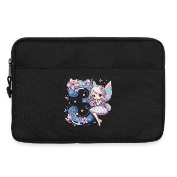 Cadeau d’anniversaire de 3 ans Fairy Elf - Sacoche pour ordinateur portable 13 pouces - noir - Devant