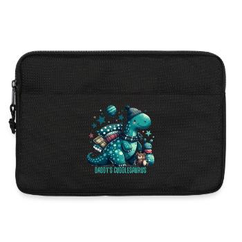 Daddy's Cuddlesaurus Cuddle Dinosaur Gift - Laptop bag 13" - black - Front