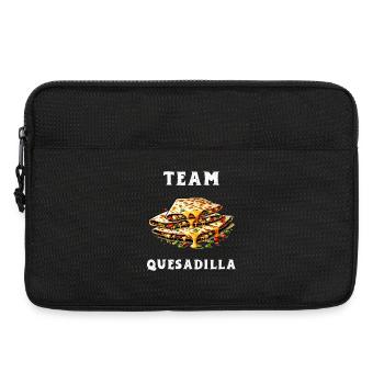 Équipe Quesadilla Mexique - Sacoche pour ordinateur portable 13 pouces - noir - Devant