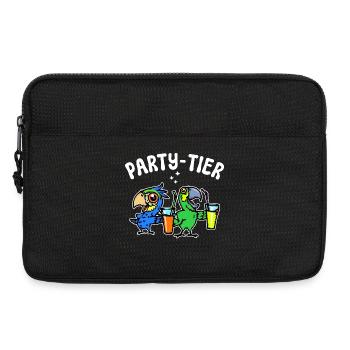 Parrot Statement Animal Lover Pet Bird - Laptop bag 13" - black - Front