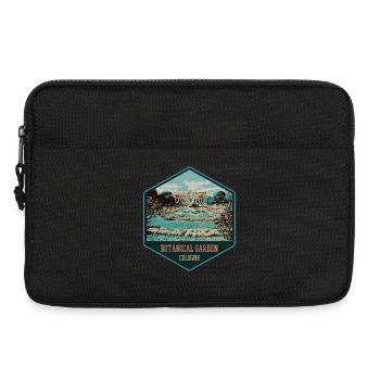 view of the Cologne Botanical Garden - Laptop bag 13" - black - Front
