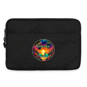 Camagüey Kuba Paradies Sonnen Design - Laptoptasche 13" - Schwarz - Vorne