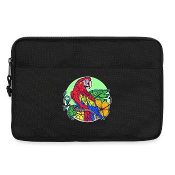 Haustier Tropisch Tier Vogel Papagei Zootiere - Laptoptasche 13" - Schwarz - Vorne