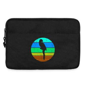 Oiseau, Perroquet, Amoureux Des Animaux, Animal De Compagnie, Jungle, Animal - Sacoche pour ordinateur portable 13 pouces - noir - Devant