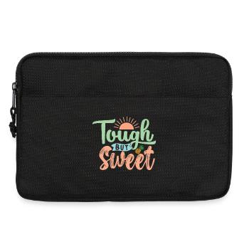 Hart aber süß - Laptoptasche 13" - Schwarz - Vorne