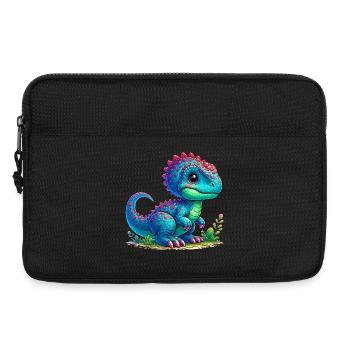 Dinosaurier - Laptoptasche 13" - Schwarz - Vorne
