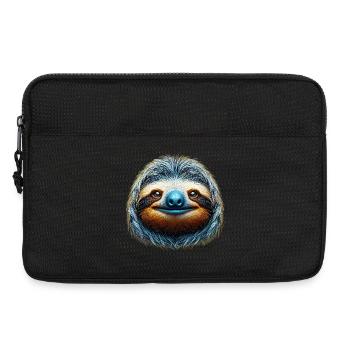 Faultier - Laptoptasche 13" - Schwarz - Vorne