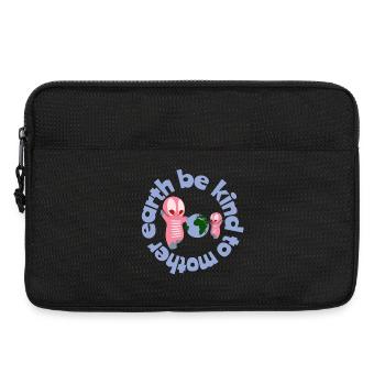 Cute kawaii figures - Laptop bag 13" - black - Front