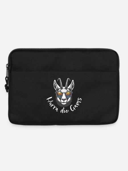 hurra die gams apres ski hütte schirurlaub wandern - Laptoptasche 13" - Schwarz