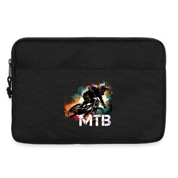 VTT VTT VTT Cadeau de VTT - Sacoche pour ordinateur portable 13 pouces - noir - Devant