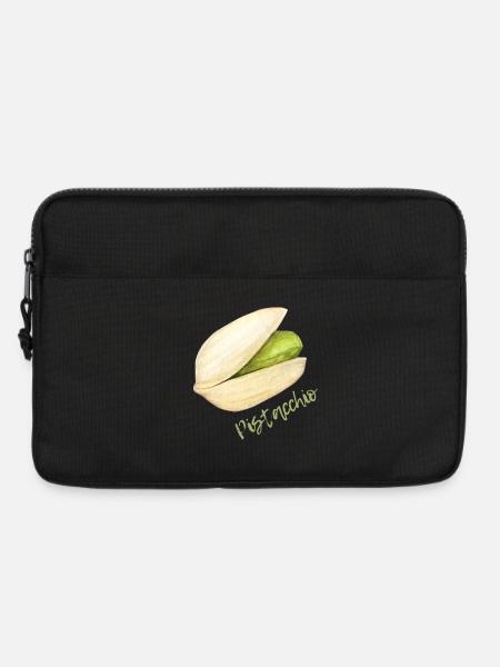 Pistachio with shell and pit - Laptop bag 13" - black