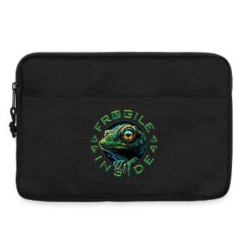 Frogile Inside - Laptoptasche 13" - Schwarz - Vorne