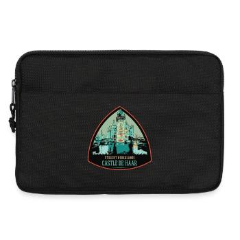 Schloss Haar: Niederländische Eleganz - Laptoptasche 13" - Schwarz - Vorne
