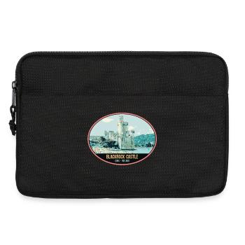 Illustration Blackrock Castle, Cork, Ireland - Laptop bag 13" - black - Front