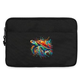 Tortue - Sacoche pour ordinateur portable 13 pouces - noir - Devant