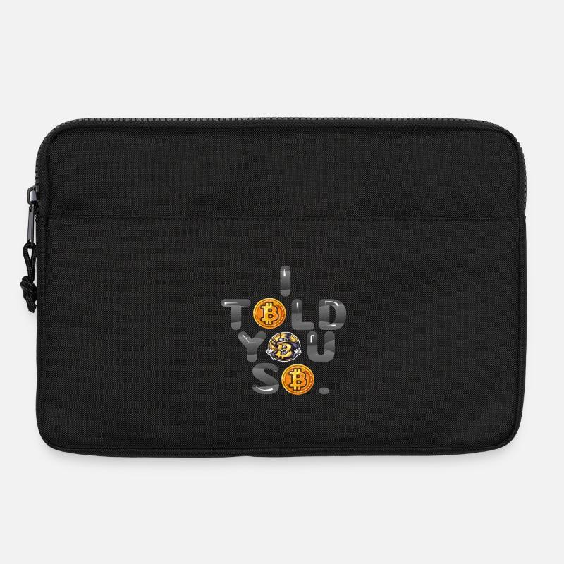 I TOLD YOU SO - Laptoptasche 13" - Schwarz