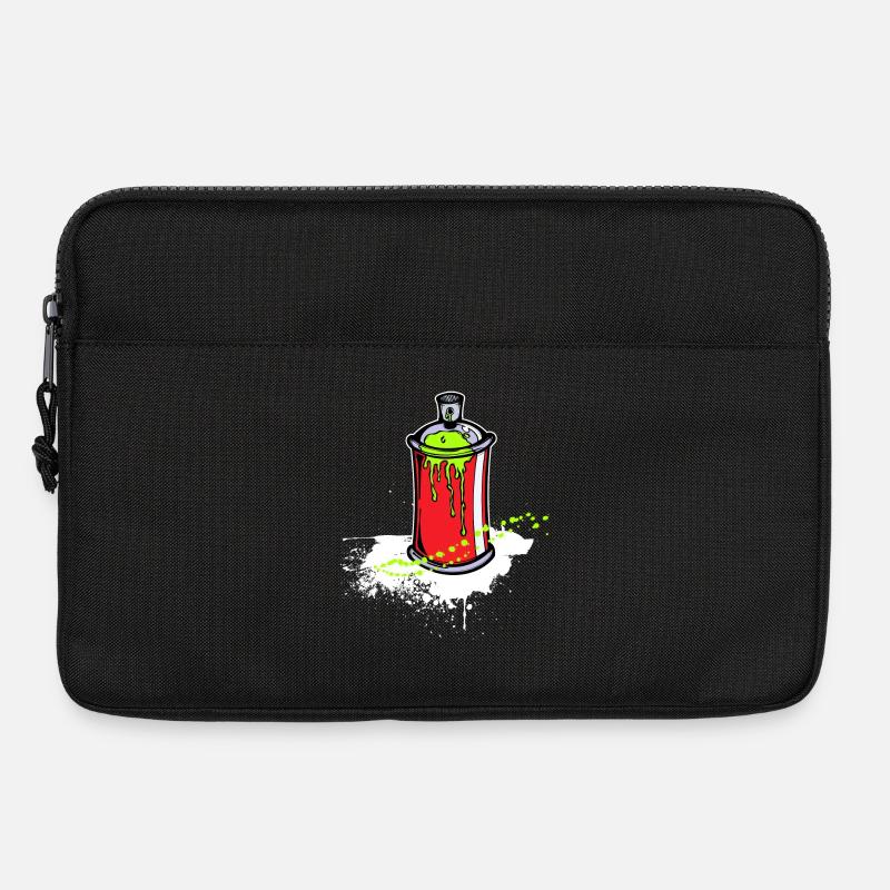 Kunst Strassenkunst Sprayer Graffiti Spraydose - Laptoptasche 13" - Schwarz