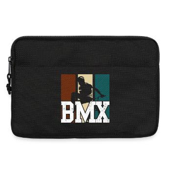 BMX Jump Neon Panels - Laptop bag 13" - black - Front