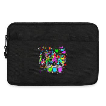 Spraydose Strassenkunst Wildstyle Graffite Sprayer - Laptoptasche 13" - Schwarz - Vorne