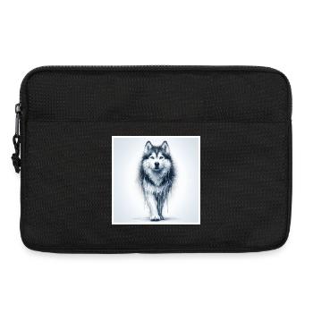 Husky - Laptop bag 13" - black - Front