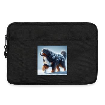 Bouvier bernois - Sacoche pour ordinateur portable 13 pouces - noir - Devant