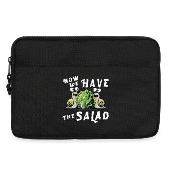 now we have the salad redewendung wortspiel witzig - Laptoptasche 13" - Schwarz - Vorne