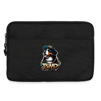 Berner Sennenhund - Laptoptasche 13" - Schwarz - Vorne