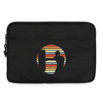 Boxer Drawing - Laptop bag 13" - black - Front