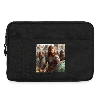 Keltiberer verteidigen Numancia - Laptoptasche 13" - Schwarz - Vorne